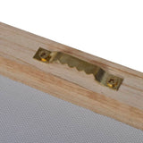 NNEVL Canvas Wall Print Set Sand Beach with Palm Tree 200 x 100 cm