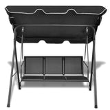 NNEVL Black Garden Swing Chair