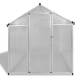NNEVL Reinforced Aluminium Greenhouse with Base Frame 4.6 m²