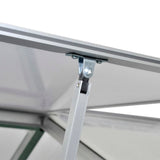 NNEVL Reinforced Aluminium Greenhouse with Base Frame 4.6 m²