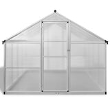 NNEVL Reinforced Aluminium Greenhouse with Base Frame 6.05 m²