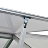 NNEVL Reinforced Aluminium Greenhouse with Base Frame 9.025 m²