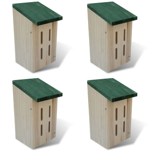 NNEVL Butterfly House 14x15x22 cm Set of 4