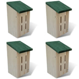 NNEVL Butterfly House 14x15x22 cm Set of 4