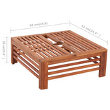 NNEVL Wooden Parasol Stand Cover