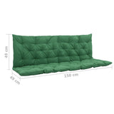 NNEVL Green Cushion for Swing Chair 150 cm