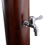 NNEVL 1.96 m Pool Solar Shower with Faux Wood Finish