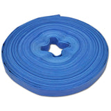 NNEVL Flat Hose 50 m 1" PVC Water Delivery