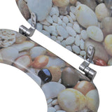 NNEVL Toilet Seats with Hard Close Lids MDF Pebbles