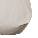 NNEVL Sand White Upholstered Seat Cushion 120 x 80 x 10 cm