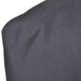 NNEVL vidaXL Upholstered Back Cushion Grey 120 x 40 x 10 cm