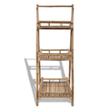 NNEVL 3-Tier Folding Bamboo Plant Rack