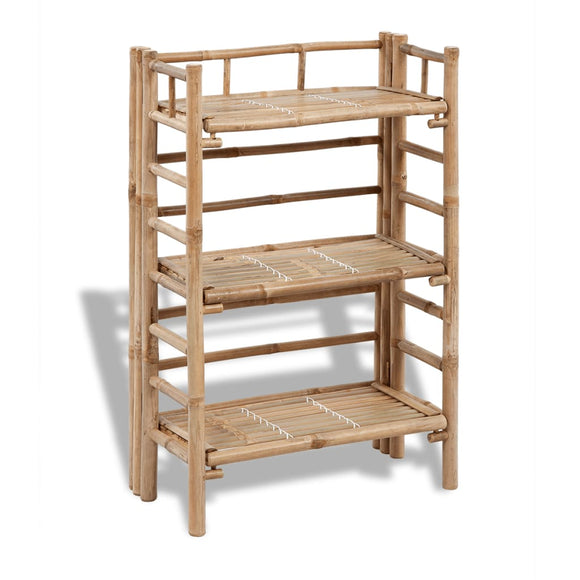 NNEVL 3-tier Bamboo Plant Rack