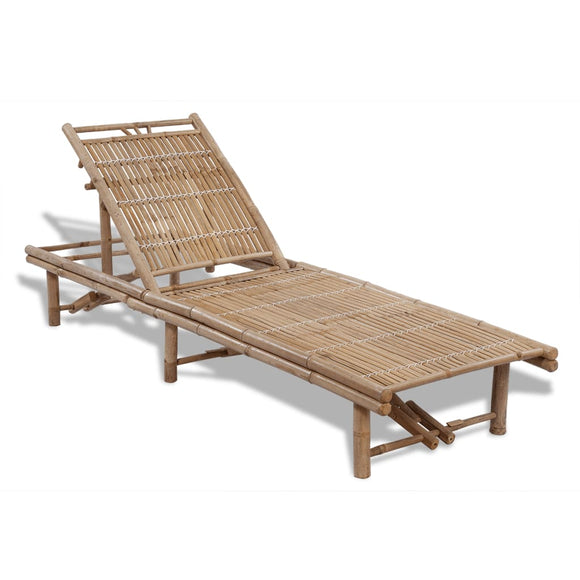 NNEVL Sun Lounger Bamboo