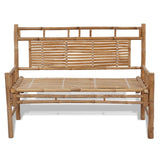 NNEVL Garden Bench 120 cm Bamboo