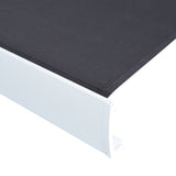 NNEVL Aluminium Awning Frame 3 x 2.5 m Manually-operated