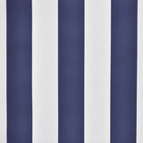 NNEVL Retractable Awning 200 cm Manually-operated Blue/White
