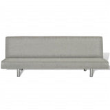 NNEVL Sofa Bed Grey Polyester