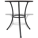 NNEVL Bistro Table Terracotta 60 cm Mosaic
