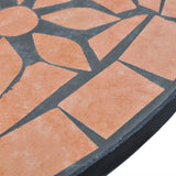 NNEVL Bistro Table Terracotta 60 cm Mosaic