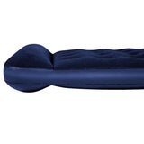 NNEVL Bestway Inflatable Flocked Airbed with Built-in Foot Pump 185x76x28 cm