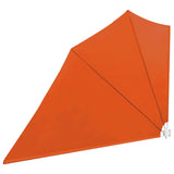 NNEVL Collapsible Balcony Side Awning Terracotta 160x240 cm