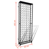 NNEVL Wine Rack for 108 Bottles Metal