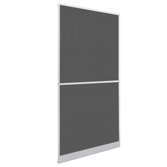 NNEVL White Hinged Insect Screen for Doors 100 x 215 cm