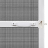 NNEVL White Hinged Insect Screen for Doors 100 x 215 cm