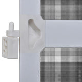 NNEVL White Hinged Insect Screen for Doors 100 x 215 cm