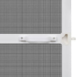 NNEVL White Hinged Insect Screen for Doors 120 x 240 cm
