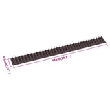 NNEVL Bird Control Spikes 49 x 4.5 x 1.7 cm Set of 20