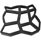 NNEVL Pavement Mold for the Garden 42 x 42 x 4 cm Set 2 pcs