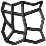 NNEVL Pavement Mold for the Garden 42 x 42 x 4 cm Set 2 pcs