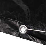 NNEVL Garden Furniture Cover 8 Person Poly Rattan Set 10 Eyelets 300 x 140cm