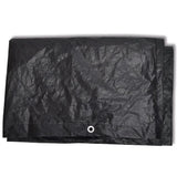 NNEVL Garden Furniture Cover 8 Eyelets 200 x 160 x 70 cm