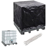 NNEVL IBC Container Cover 8 Eyelets 116x100x120 cm