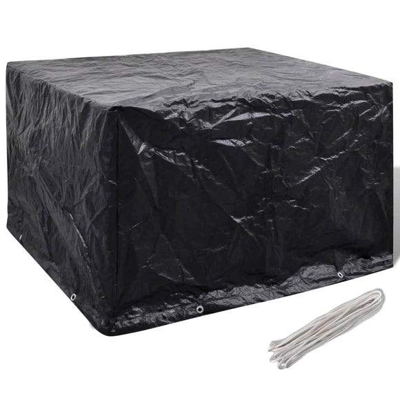 NNEVL Garden Furniture Cover 8 Eyelets 135 x 135 x 90 cm