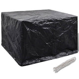 NNEVL Garden Furniture Cover 8 Eyelets 135 x 135 x 90 cm