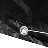 NNEVL Garden Furniture Cover 8 Eyelets 135 x 135 x 90 cm