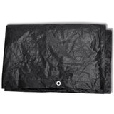 NNEVL Garden Furniture Cover 8 Eyelets 135 x 135 x 90 cm