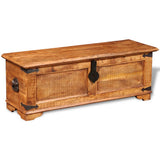 NNEVL Storage Chest Rough Mango Wood