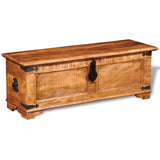 NNEVL Storage Chest Rough Mango Wood