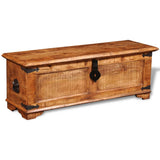 NNEVL Storage Chest Rough Mango Wood