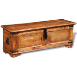 NNEVL Storage Chest Rough Mango Wood