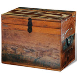 NNEVL Reclaimed Storage Box Solid Wood