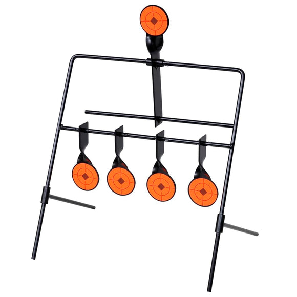 NNEVL Auto Reset Spinner Shooting Target with 4 + 1 Targets