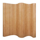NNEVL Room Divider Bamboo Natural 250x165 cm