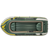 NNEVL Intex Seahawk 4 Set Inflatable Boat with Oars and Pump