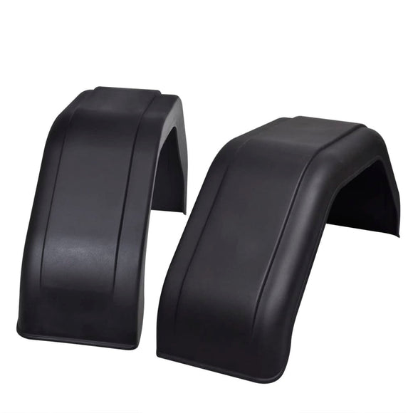 NNEVL 2x Mudguard for Trailer Wheels 200 x 680 mm